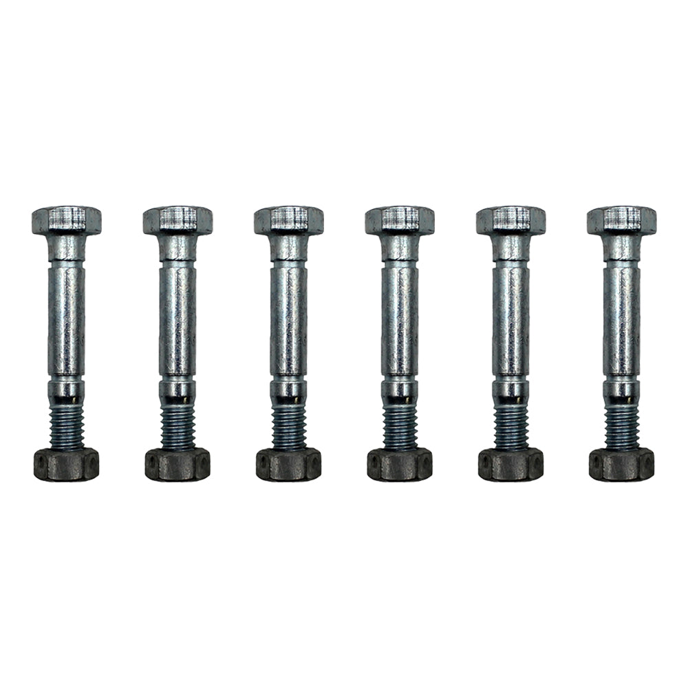 Qty 6: 2-1/8" x 5/16" Shear Pin with Nut Fits Snapper Replaces 13865