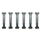 Qty 6: 2-1/8" x 5/16" Shear Pin with Nut Fits Ariens Replaces 51001500