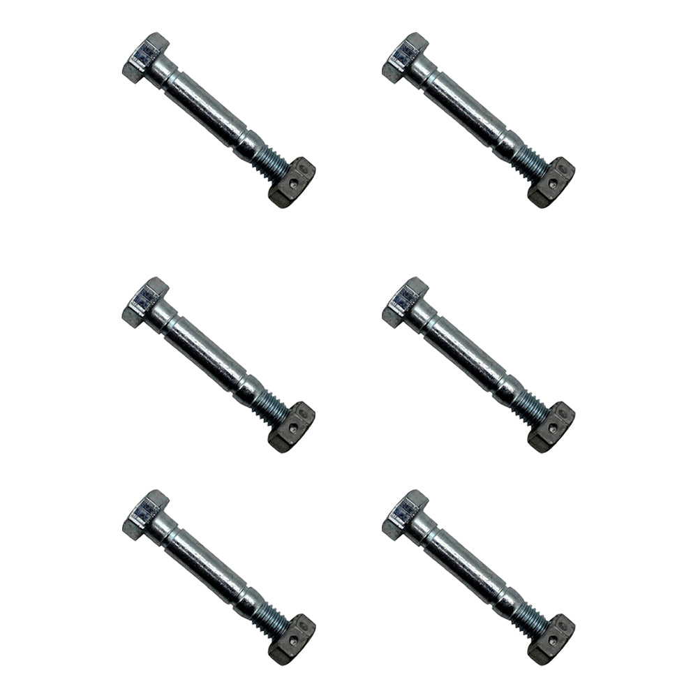 Qty 6: 2-1/8" x 5/16" Shear Pin with Nut Fits Ariens Replaces 51001500