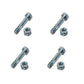 Qty 4: Shear Pin with Nut Fits Prime Line Replaces 7-04366