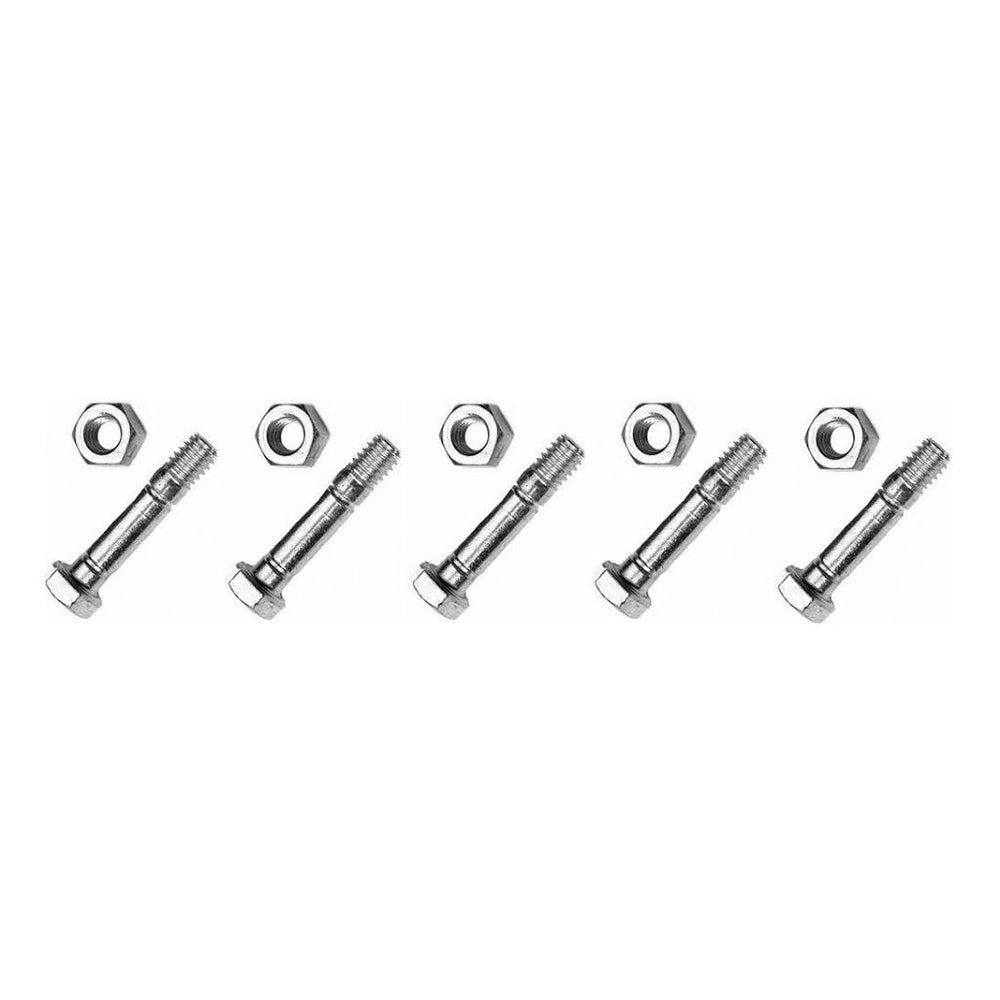 Qty 5: Shear Pin with Nut Fits John Deere Replaces AM122156-1.5inch