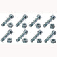 Qty 8: Shear Pin with Nut Fits Toro Replaces 3285-11-1.5inch