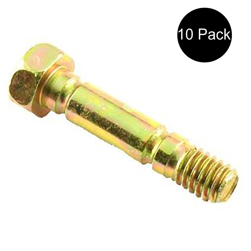(10) 1-1/2" x 5/16" Shear Pins w/o Nut Fit Prime Line Auger Drive Snow Blowers