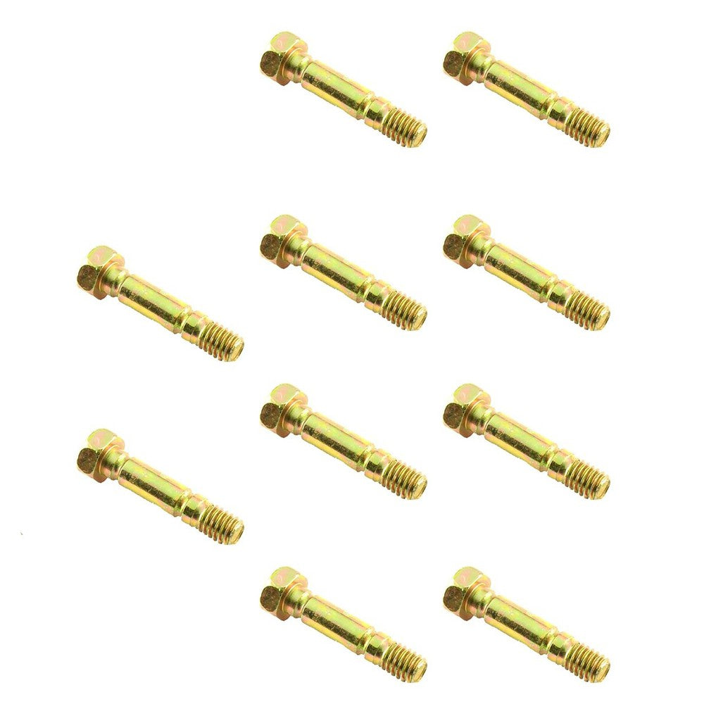 Ten Shear Pins ONLY 1-1/2" x 5/16" Fits MTD/Fits Cub Cadet/White Snow Thrower/Bl
