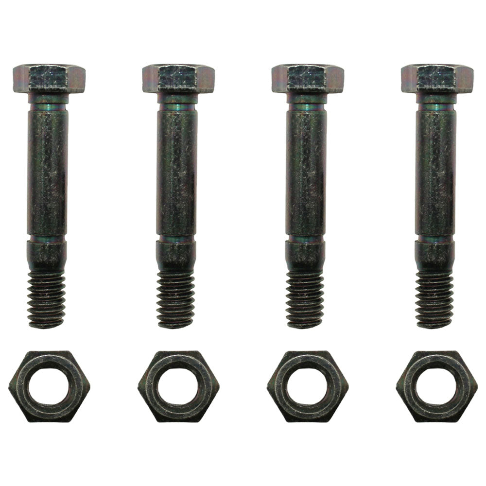 Set of (4) New 2" X 5/16" Shear Pins w/ Nuts Fits Ariens Models: ST420-ST924