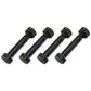 4 Pack Shear Pin Bolt & Lock Nut Fits Ariens 52100100 w/ 2" x 5/16" Thread Size