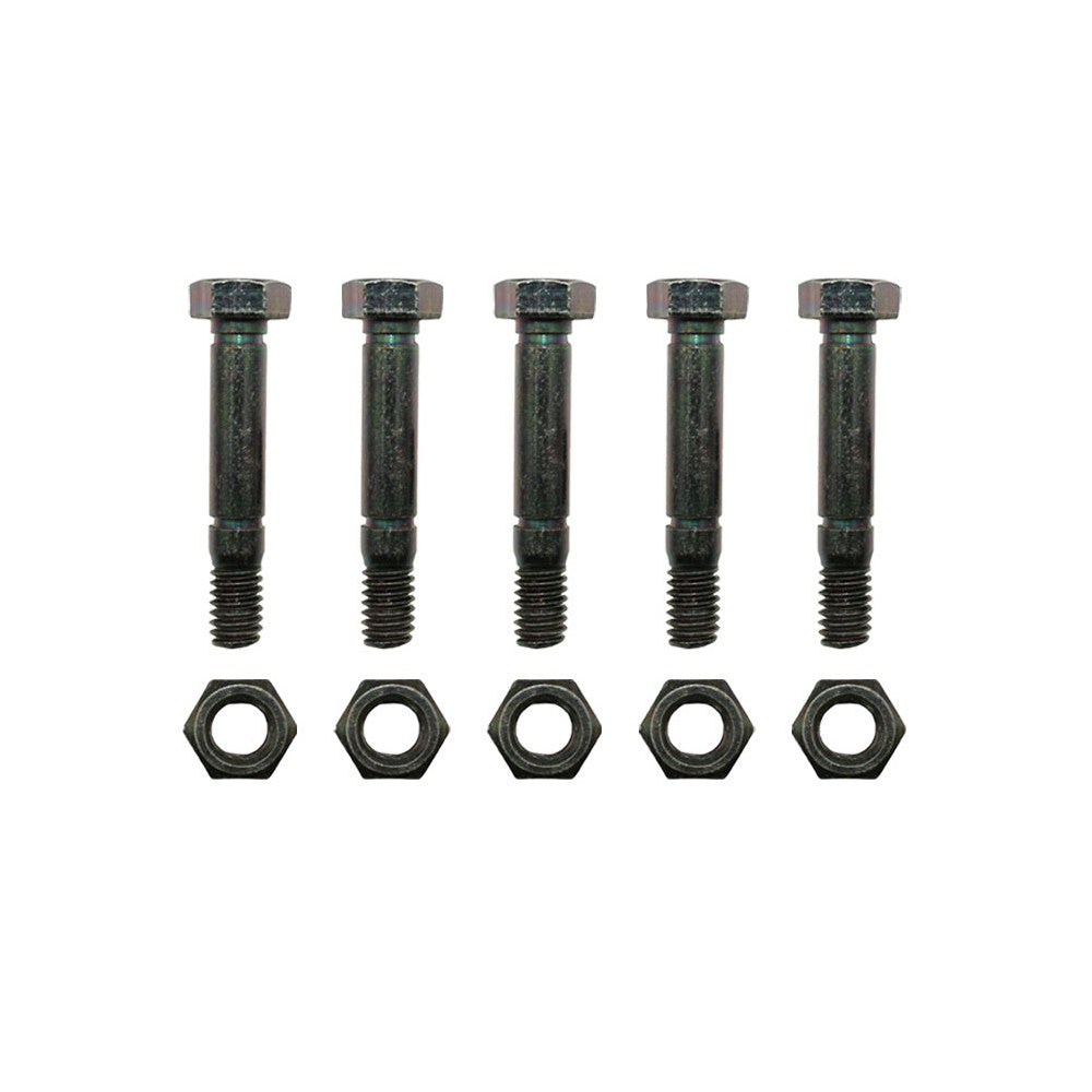 Qty 5: 2" x 5/16" Shear Pin with Nut  Fits Ariens Replaces 510015