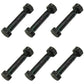6PK Shear Pin & Nut Set for Ariens 52100100 PRO 26" 28" 32" 66" Snow Blowers