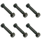 6PK Shear Pin & Nut Set for Ariens 52100100 PRO 26" 28" 32" 66" Snow Blowers