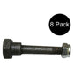 Qty 8: Shear Pin with Nut, 2" x 1/4" Fits Honda Replaces 90102-732-000