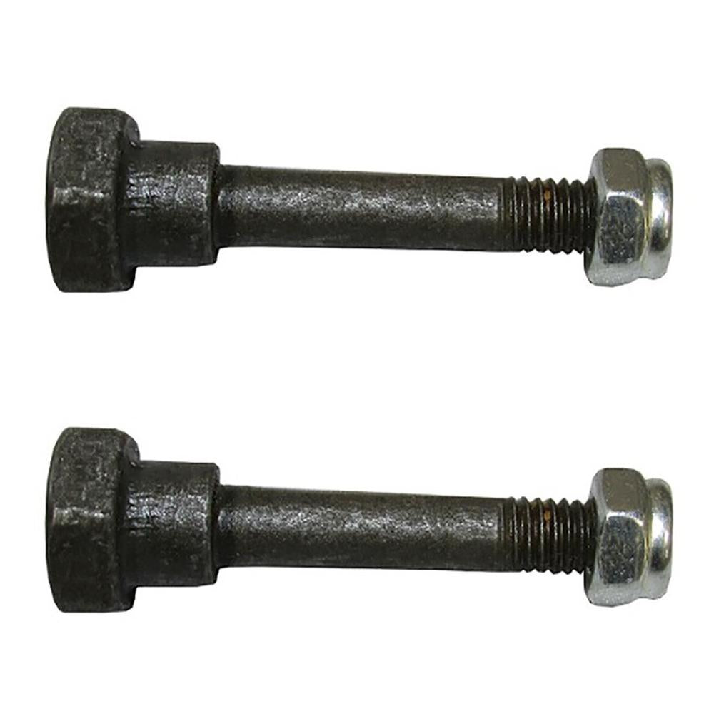 Qty 2: Shear Pin with Nut, 2" x 1/4" Fits Husqvarna Replaces 506690001