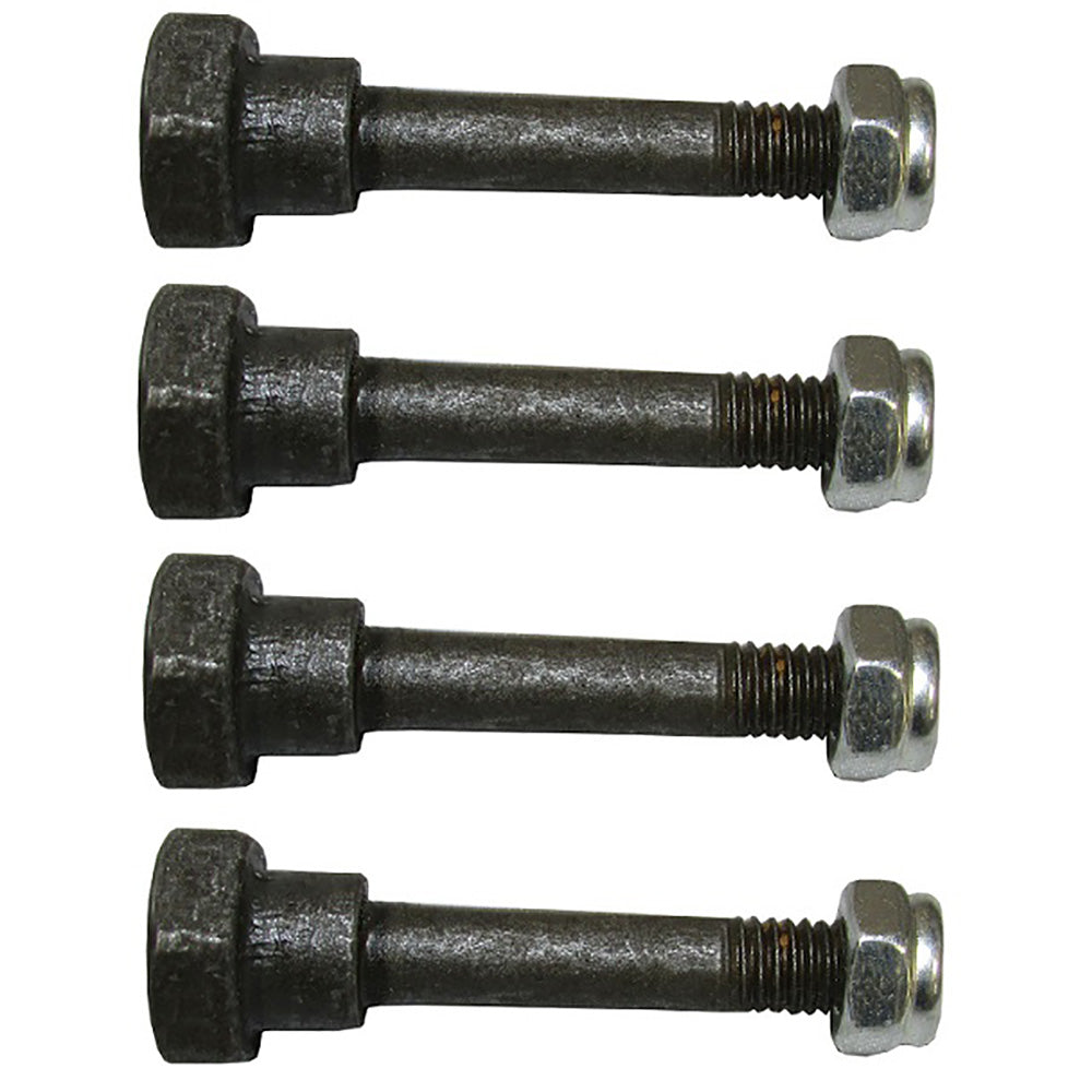 Qty 4: Shear Pin with Nut, 2" x 1/4" Fits Honda Replaces 90102-732-000