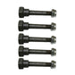 Qty 5: Shear Pin with Nut, 2" x 1/4" Fits Husqvarna Replaces 506690001