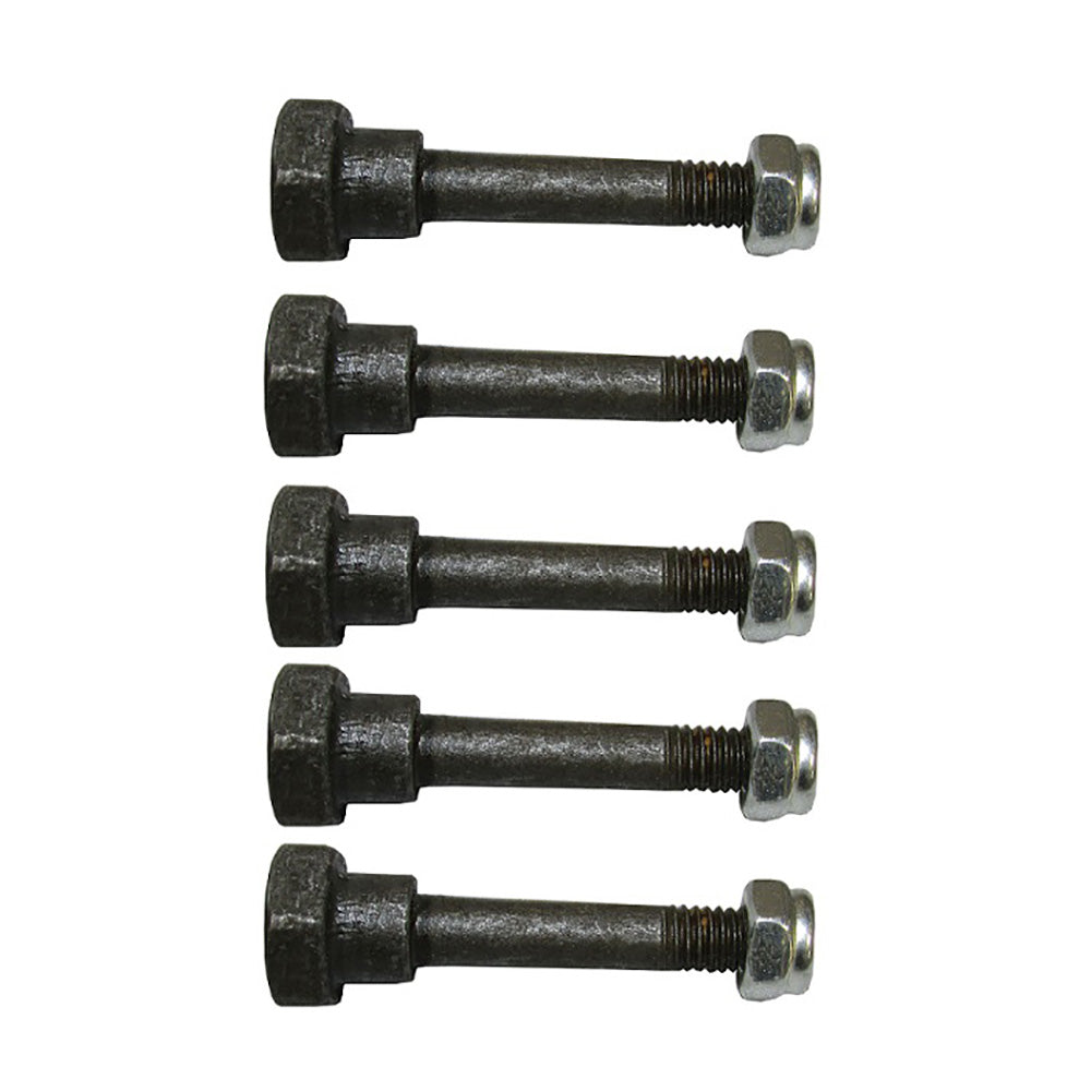 Qty 5: Shear Pin with Nut, 2" x 1/4" Fits Honda Replaces 90102-732-000
