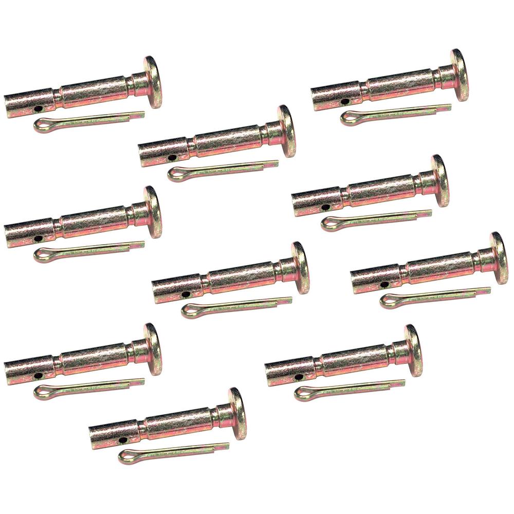(10) Snow Thrower Shear Pins Fits Cub Cadet 524SWE 526SWE Replaces 738-04124A