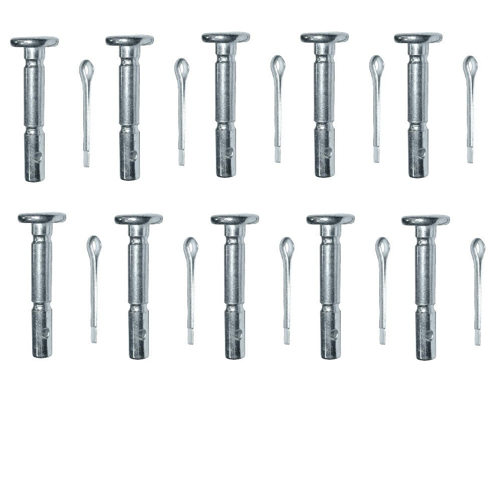 (10) New SHEAR & HAIR PINS Fits Cub Cadet MTD Troy-Bilt Fits Stens 780-242