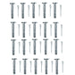 Qty 20: Shear Pins with Cotter Pin, 1-5/8" x 1/4" Fits Arnold