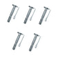 Qty 5: Shear Pins with Cotter Pin, 1-5/8" x 1/4" Fits MTD Replaces 714-04040