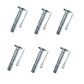 Qty 6: Shear Pins with Cotter Pin, 1-5/8" x 1/4" Fits RatioParts