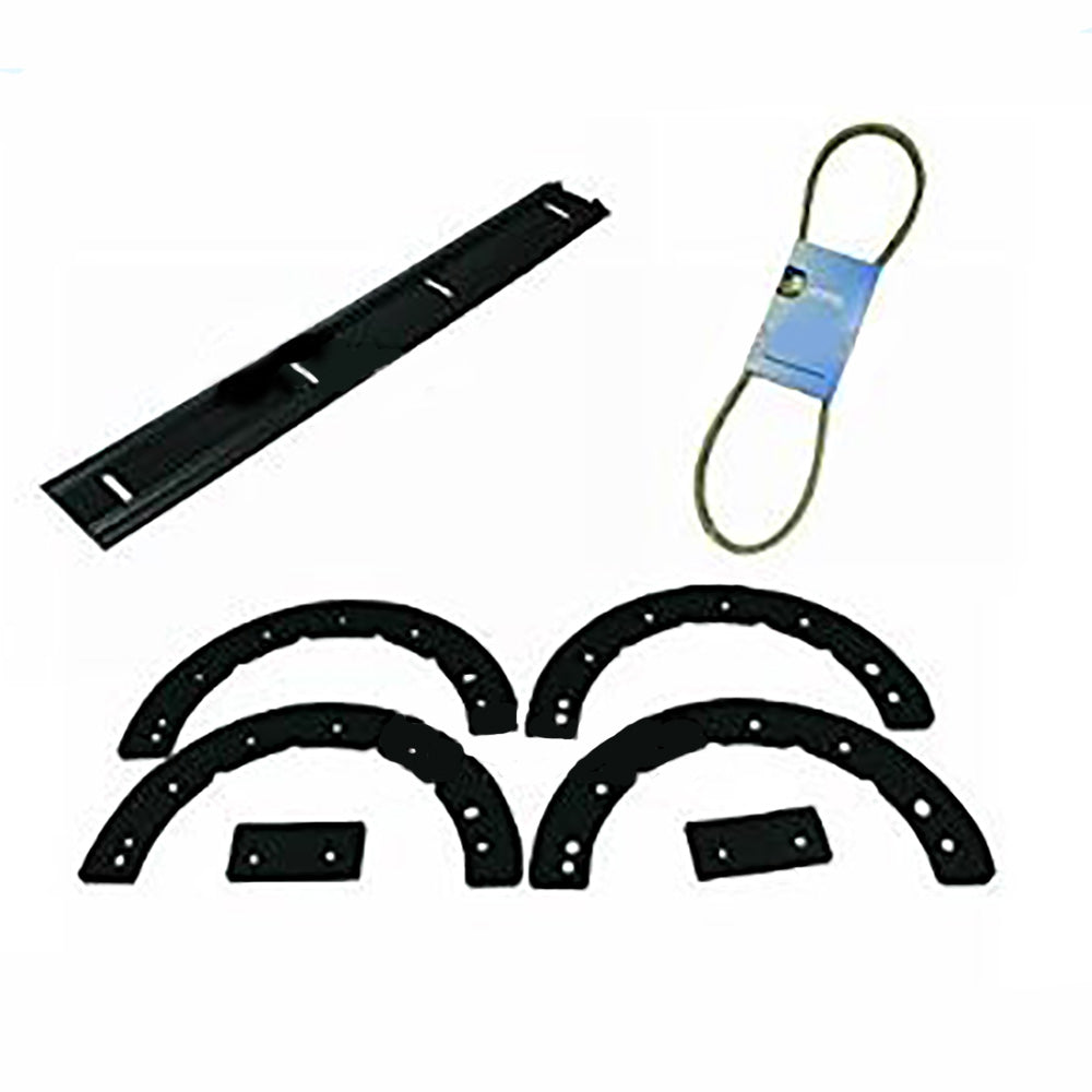 Paddles-Scraper Bar-Belt Set for MTD 21" Snow Thrower 731-0782 731-0781 731-1033
