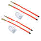 2PK 24" Set of Orange Reflective Guide Markers fits Western Snow Plows 62595