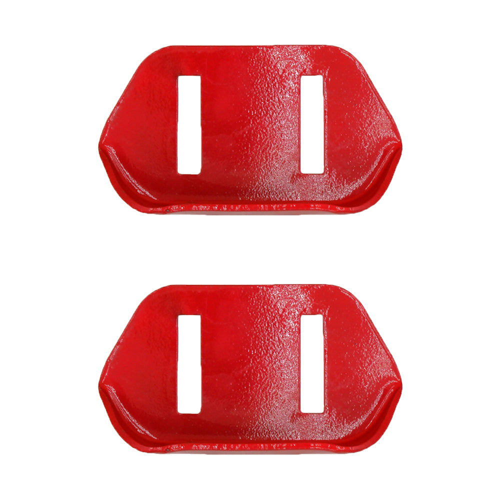 Set Of 2 New Snow Blower Skid Shoe (Red) Fits Toro Snow Blowers Two Pack