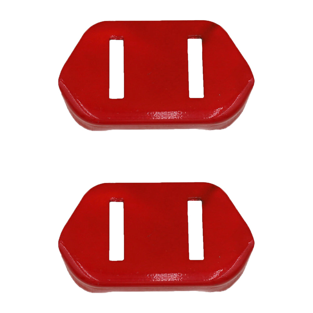 Qty 2: Skid Shoe (Red)
 Fits Toro Replaces 40-8160