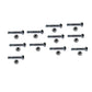 (10) Snowblower Shear Pin & Nut 5/16"-18 x 1 3/4" Fits MTD 800 and 900 Series