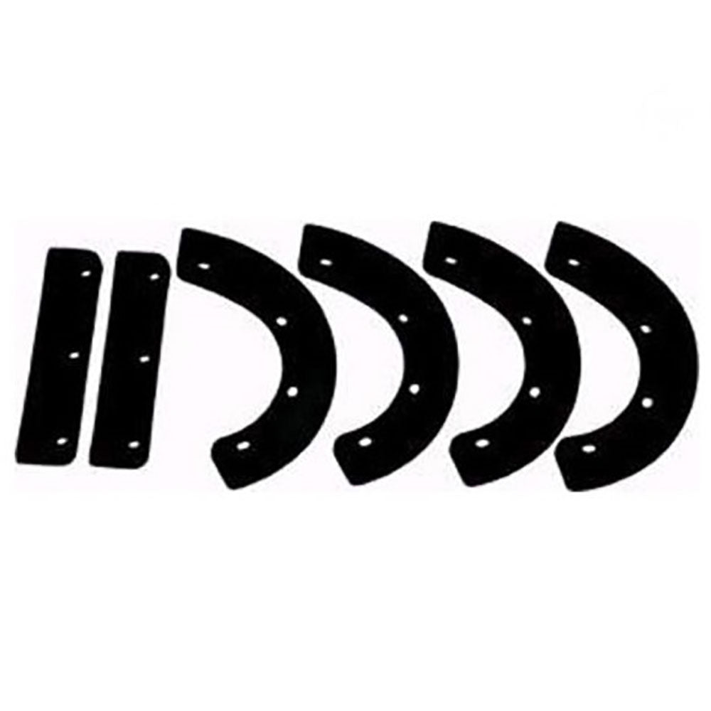 72521-747-000 Fits Honda Snow Blowers Replacement Rubber Paddle Set For HS521 HS
