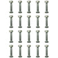 Qty 20: Shear Pin with Nut, 1-7/16" x 1/4" Fits Ariens Replaces 05907100