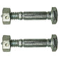 Qty 2: Shear Pin with Nut, 1-7/16" x 1/4" Fits Jacobsen Replaces 342449