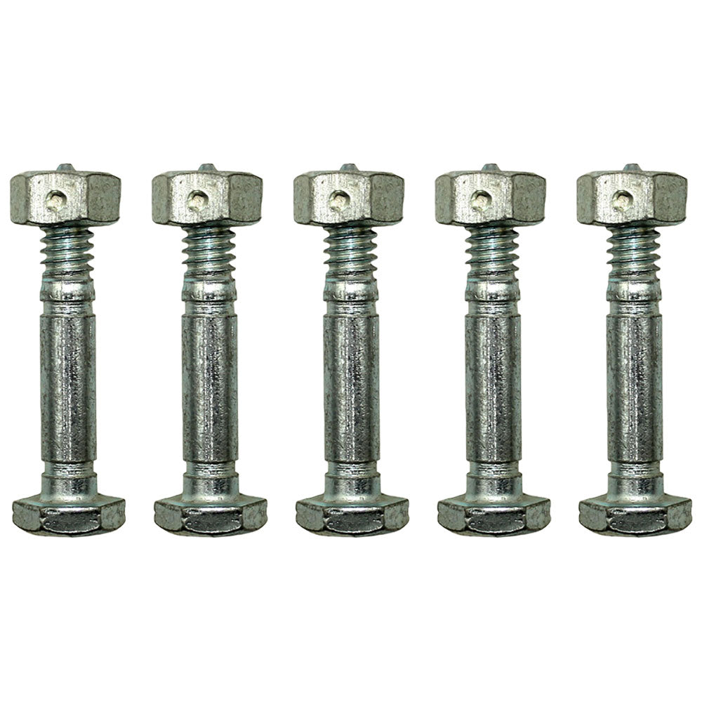 Qty 5: Shear Pin with Nut, 1-7/16" x 1/4" Fits Jacobsen Replaces 342449