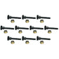 (10) SHEAR PINS & BOLTS Fits Honda HS724, HS80, HS828, HS928 Snow Thrower Blower