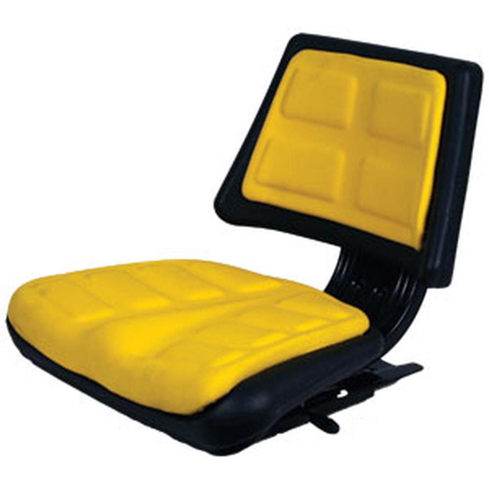 Yellow Universal Seat w/ Trapezoid Back Fits Universal Products Models 2702200
