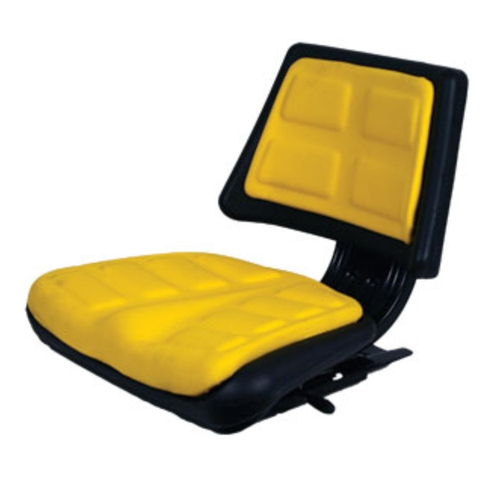 Yellow Universal Seat w/ Trapezoid Back Fits Universal Products Models 2702200