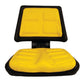 Yellow Universal Seat w/ Trapezoid Back Fits Universal Products Models 2702200
