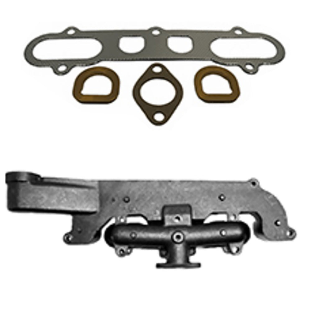 AT22610 Gas Exhaust Manifold w Gasket Set Fits John Deere 2010