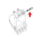 3041200 Pin Bucket to dipper arm Fits HITACHI  EX150, EX160