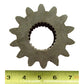 T17846 Final Drive Pinion Gear 14 Teeth 25 Spline Fits John Deere Dozer 420 430