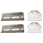 (2) 8" Boat Trailer Swivel Top Bunk Board Brackets Bolster