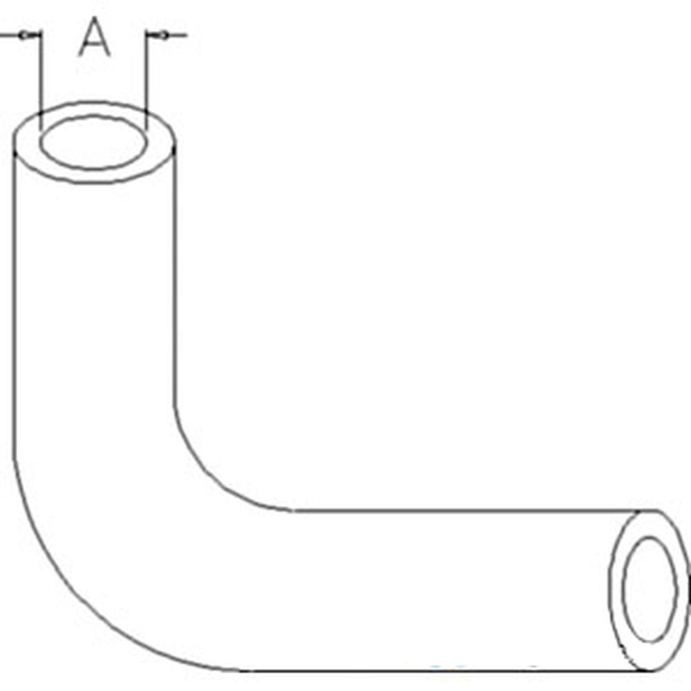JDS5224-STR Thermostat Housing Bypass Hose Fits John Deere 820 3 cylinder