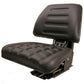 T116BL Black Seat W/ Trapezoid Backrest Fits John Deere Fits Case IH Fits New Ho