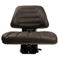Black Seat with Trapezoid Backrest Fits 240 30E 360 375 390 398 399 40E 50E 1694