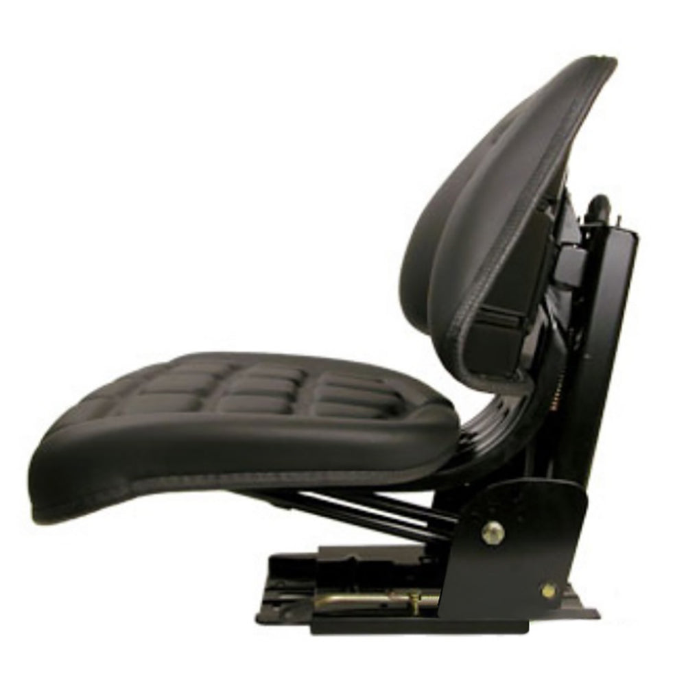 Black Seat with Trapezoid Backrest Fits 240 30E 360 375 390 398 399 40E 50E 1694