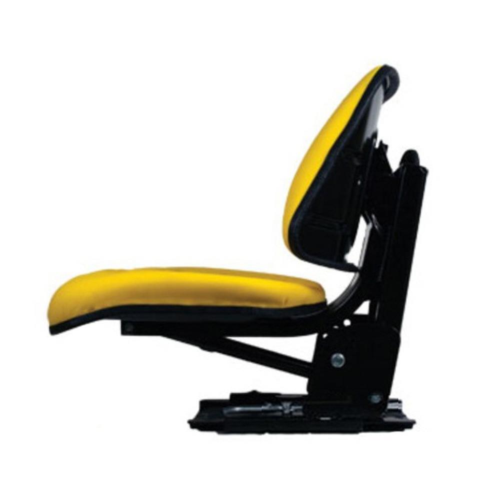 T222YL Yellow Tractor Suspension Seat Fits John Deere Fits Hesston Models