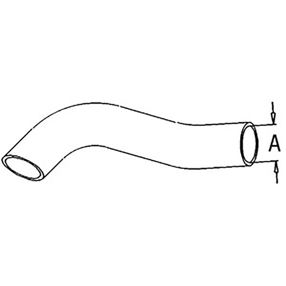 Lower Radiator Hose Fits John Deere Replaces T22497
