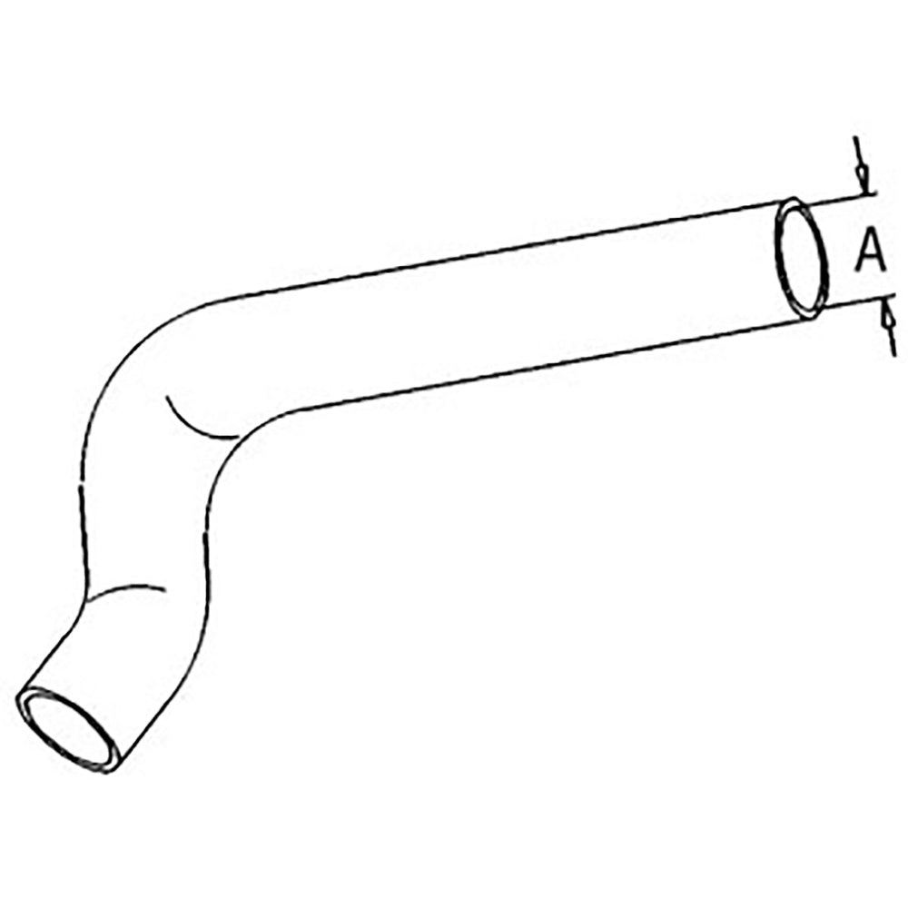 Upper Radiator Hose Fits John Deere Replaces T22501