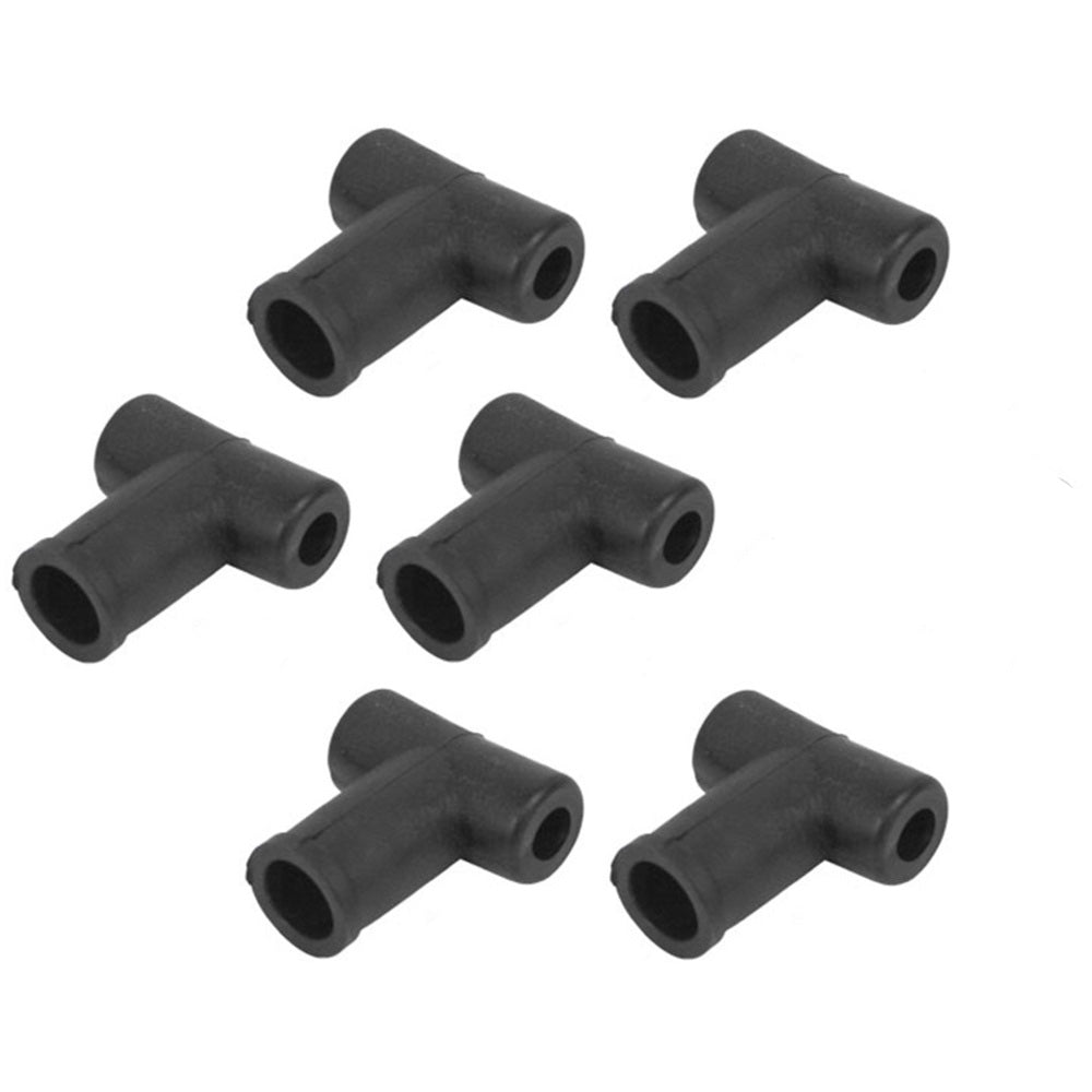 Qty 6: Fuel Injection Return T Boot Fits Cockshutt