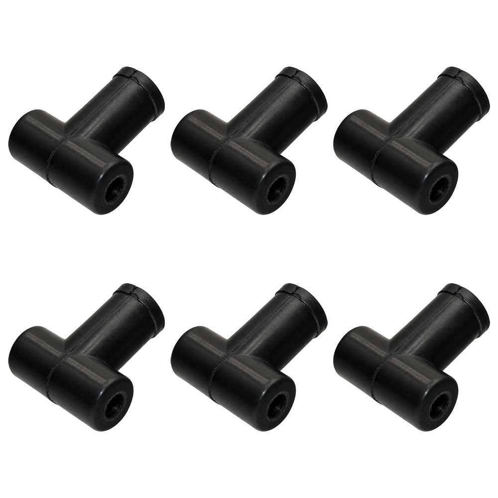 6 FUEL INJECTION RETURN LINE BOOTS Fits John Deere Fits JD 7720 820 8430 8630