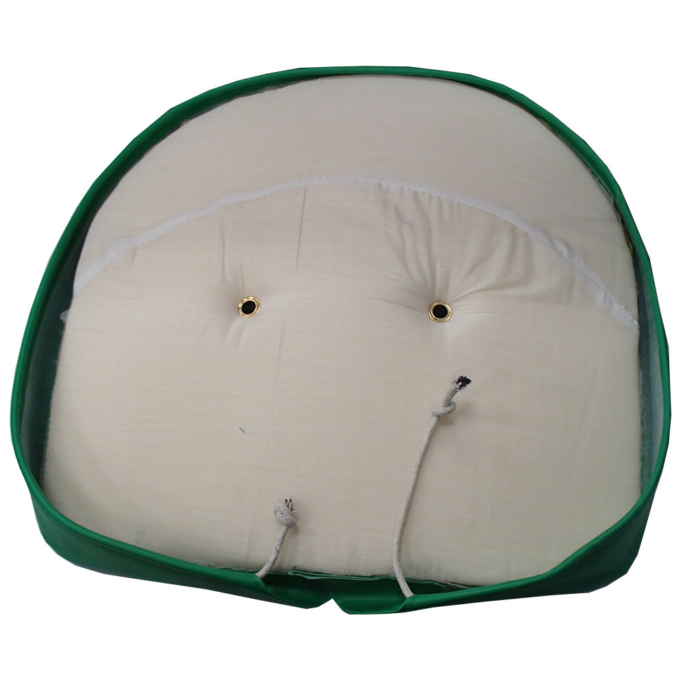 Tractor Universal 21" Pan Seat Cover Cushion Green and Yellow